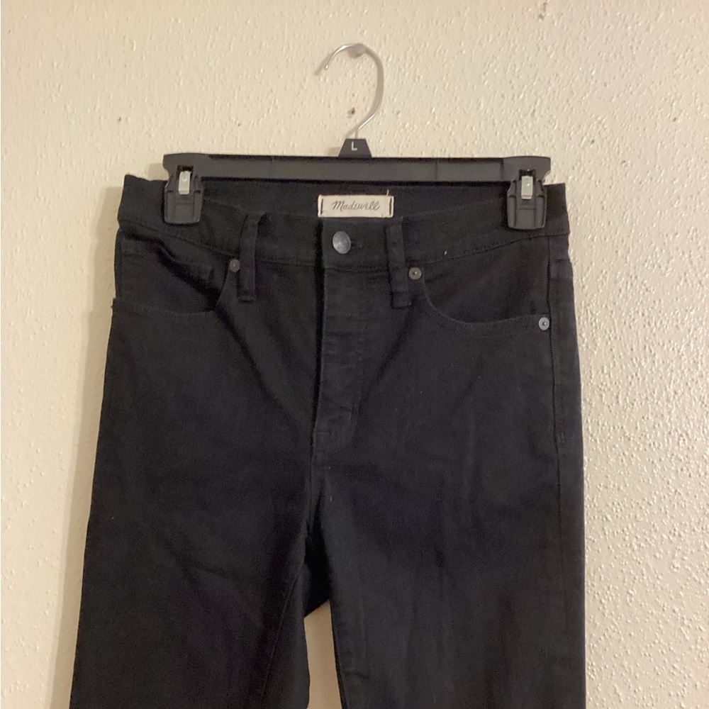 Madewell Women’s Black Jeans 9’ High Rise Skinny Jeans Size 27